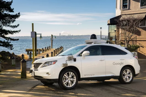 Google zelfrijdende auto, Kirkland, Lexus, SUV