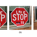 Sticker op stopbord misleidt zelfrijdende voertuigen