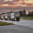 Truck platooning Scania