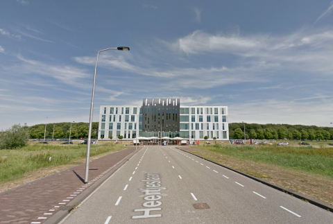 De testlocatie bij de TU Delft. FOTO Google Maps